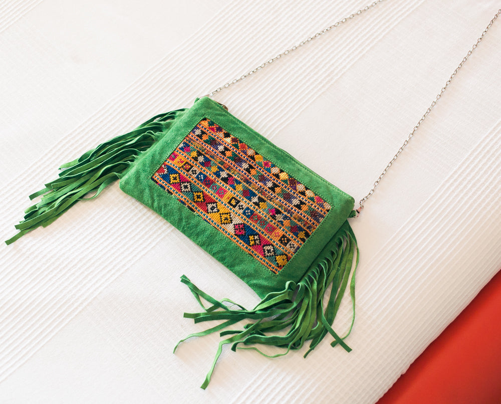 Vegan Fringe Handbag