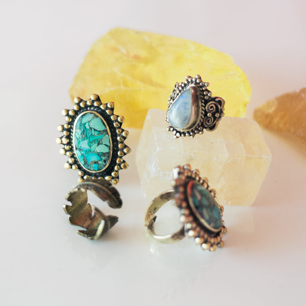 Moonstoned & Wandering Ring