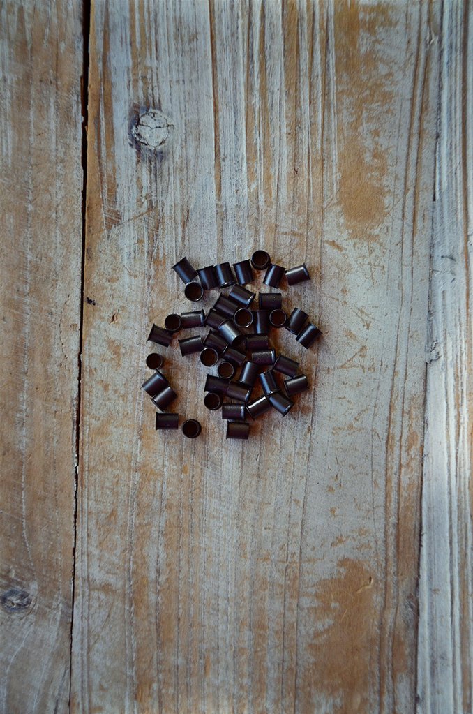 hair feather beads classic micro links