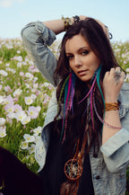 Friday Night Lights Feather Earrings