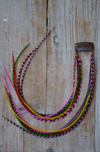 clip in feather extensions