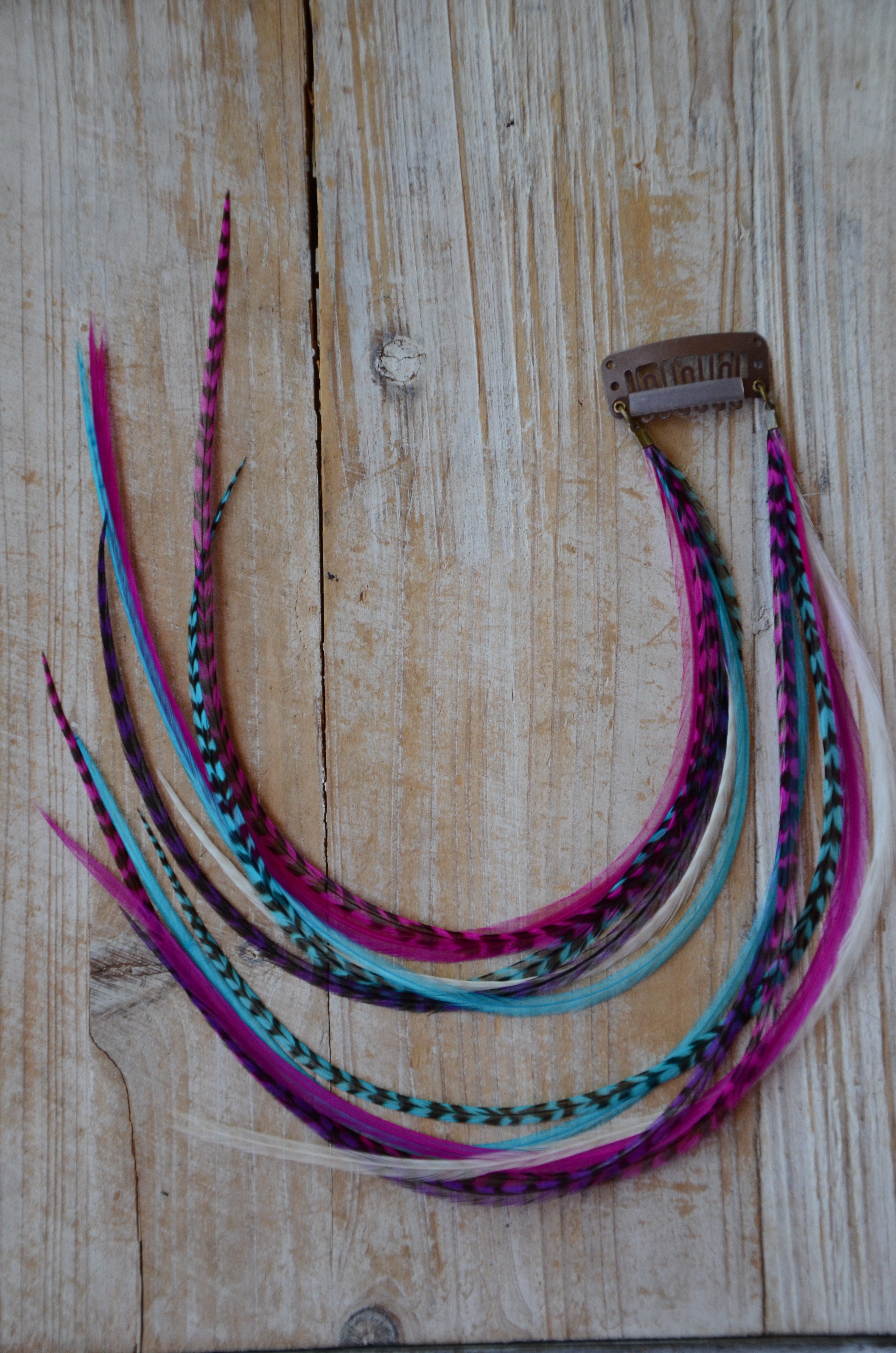 clip in feather extensions