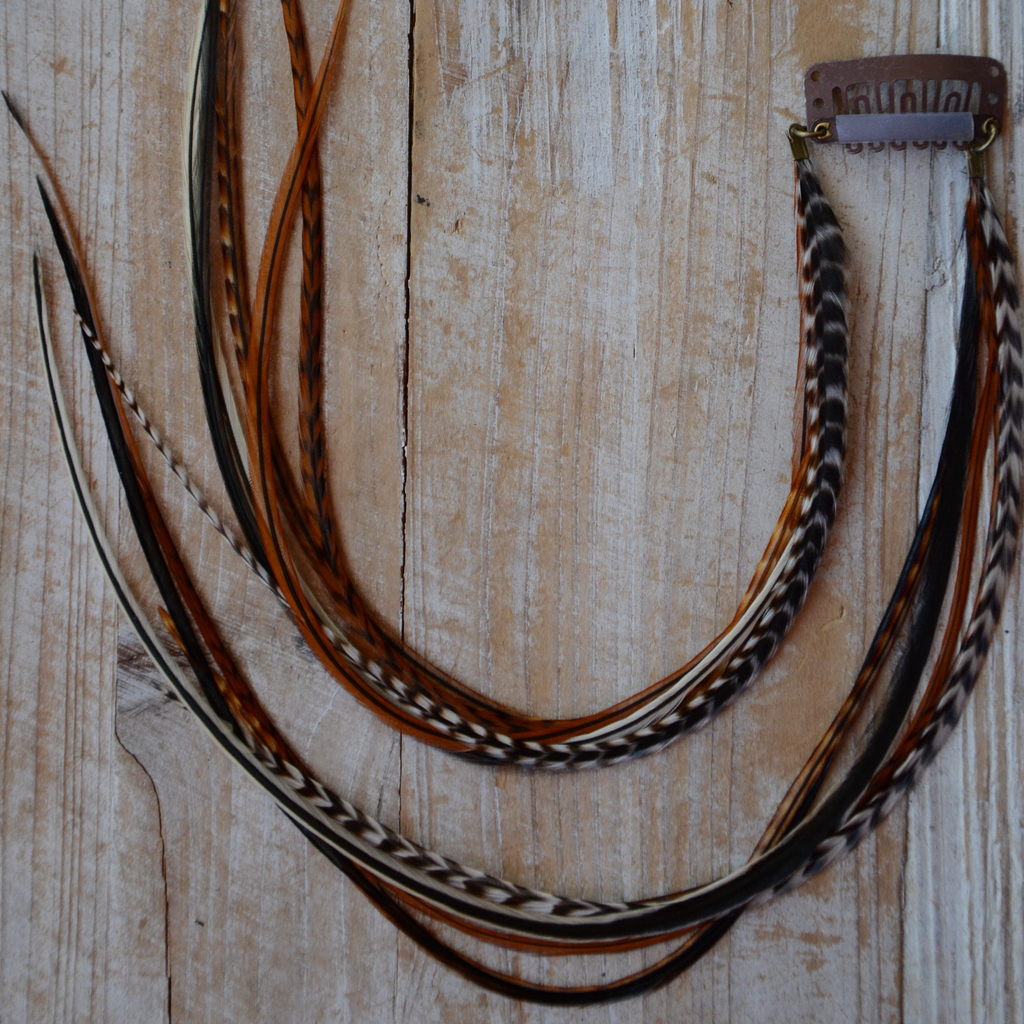 clip in feather extensions