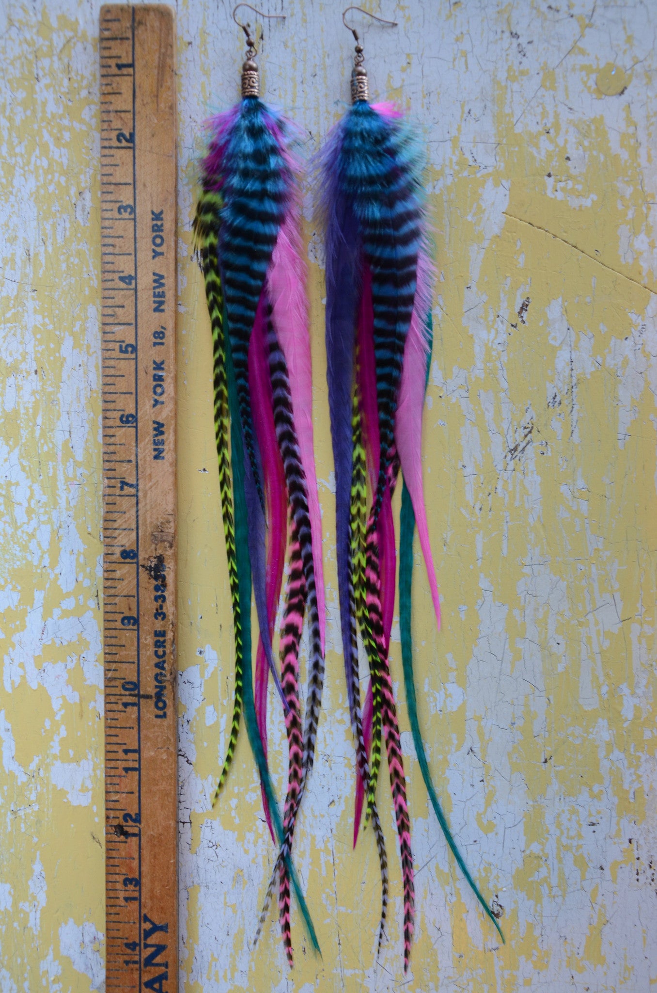 Friday Night Lights Feather Earrings