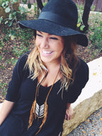 Shine On Feather Earrings