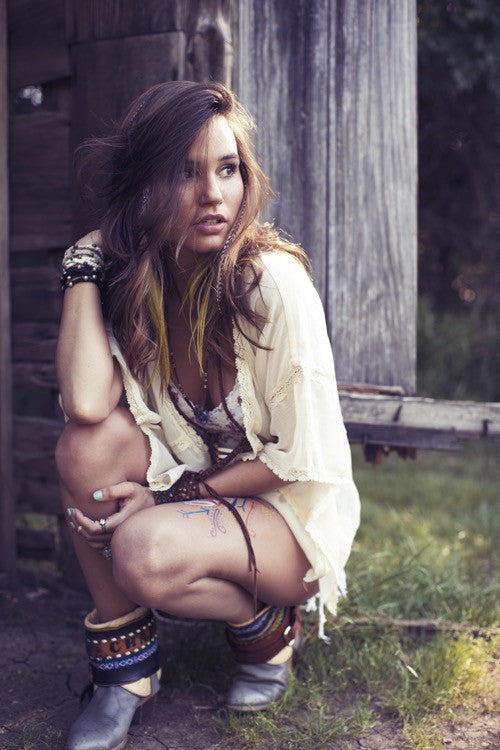 Into The Mystic Feather Earrings