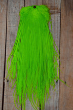 chartreuse feather saddle