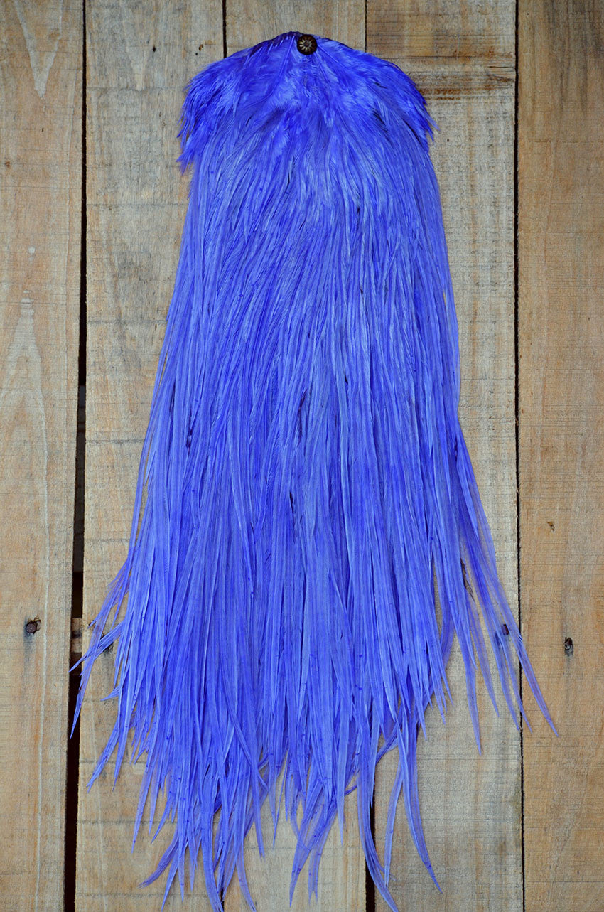lavender feather saddle