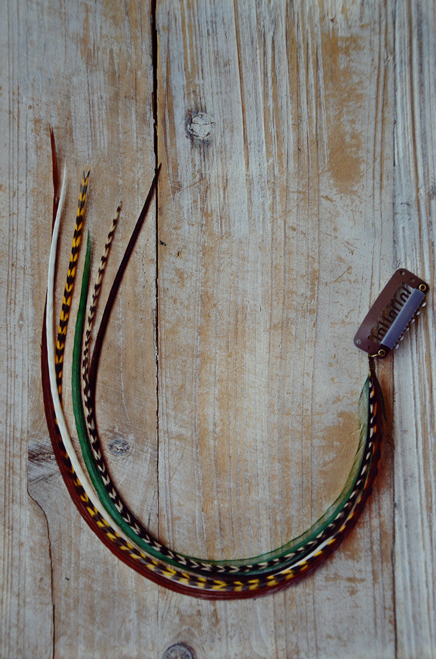 clip in feather extensions