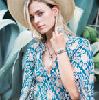 Suns of Paradise Turquoise Ring