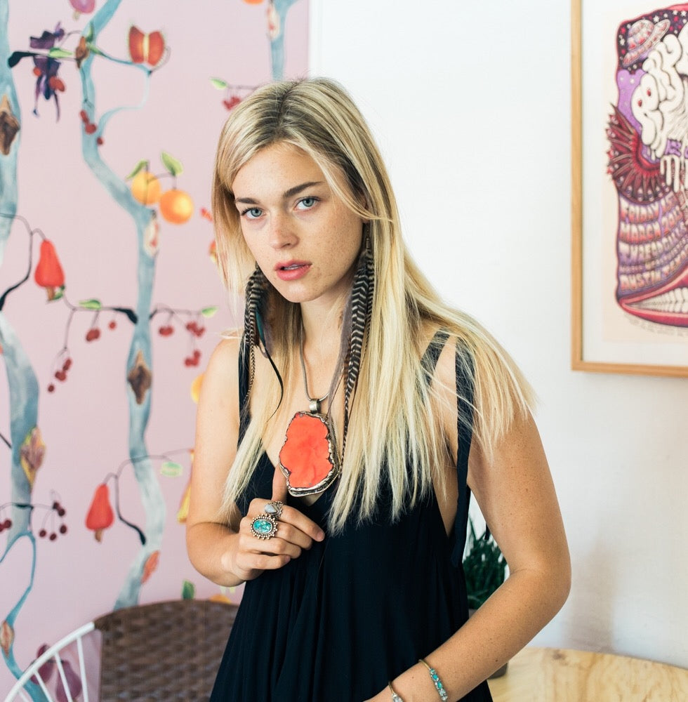 You're a Natural Feather Earrings