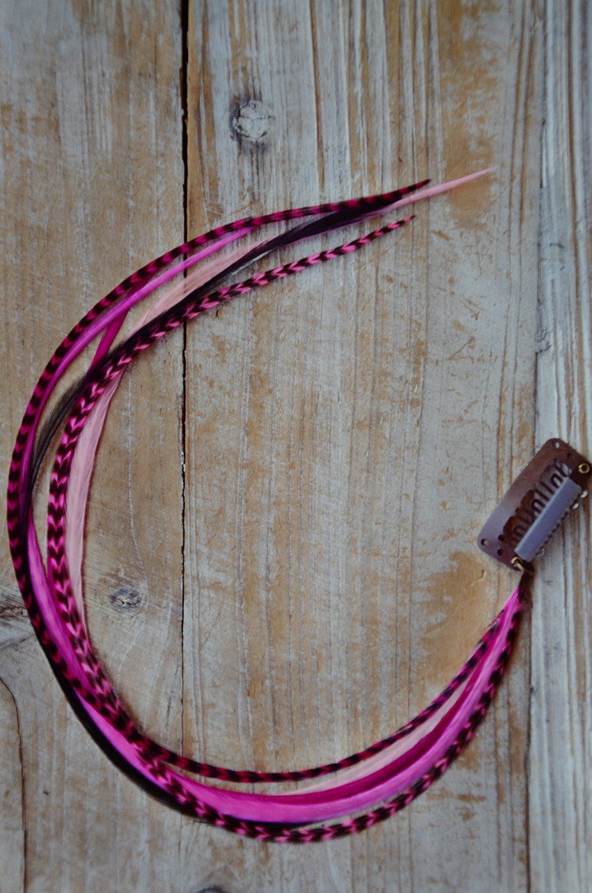 clip in feather extensions