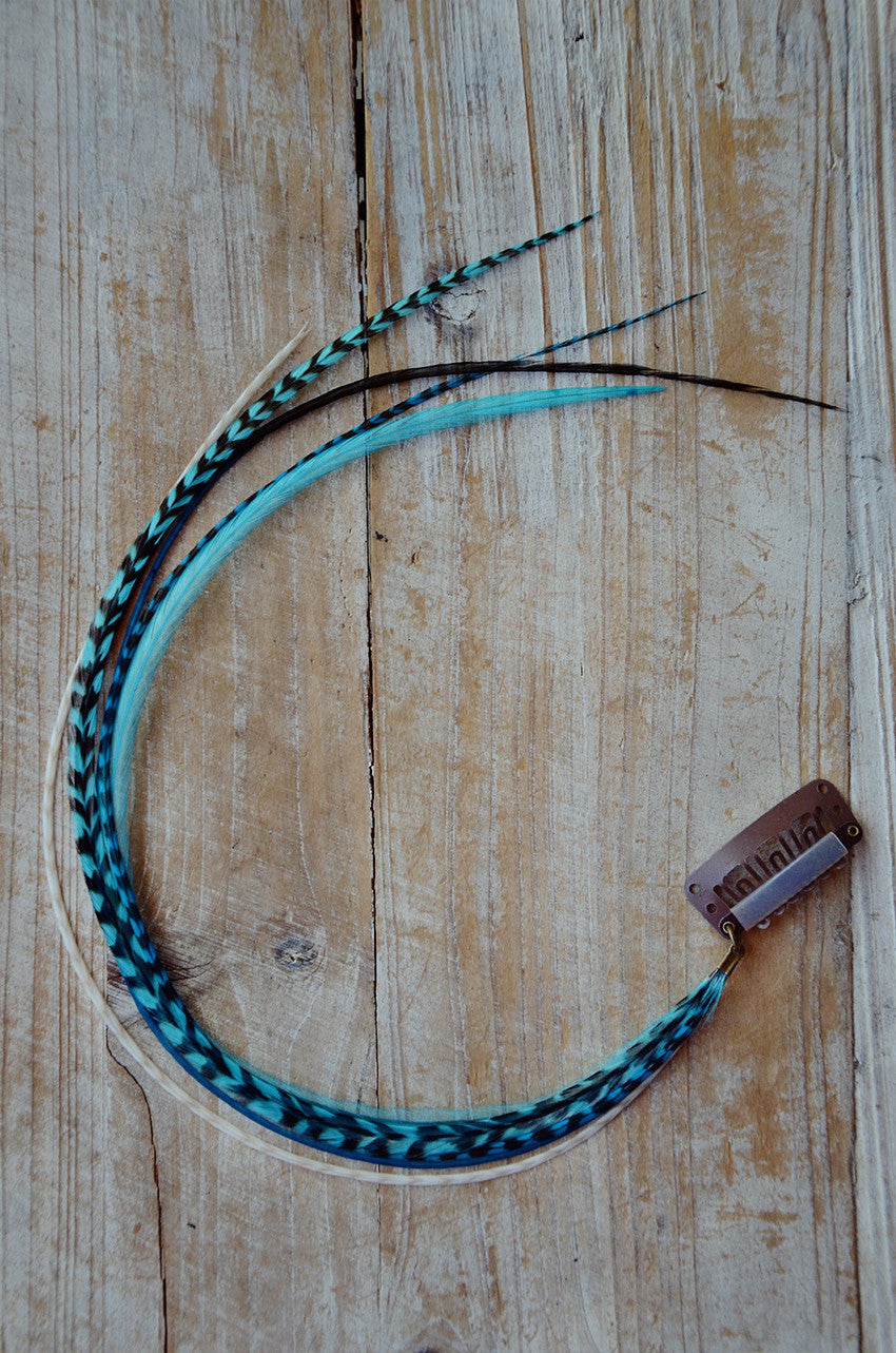 clip in feather extensions