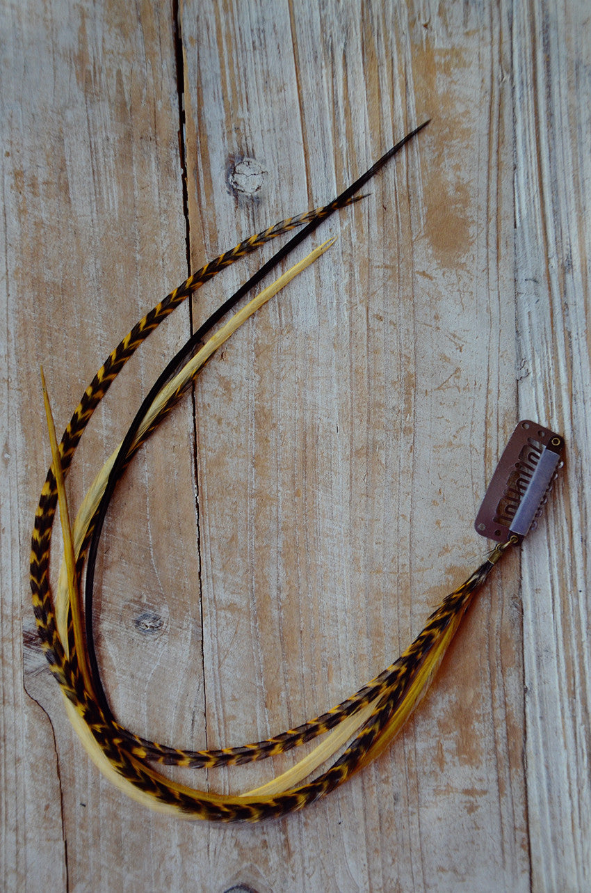 clip in feather extensions