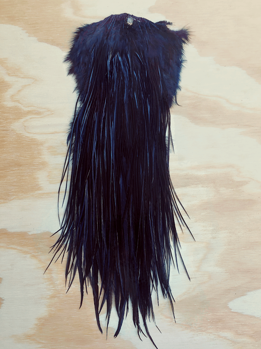 Single Hair Feather | Extra-Long 15+ inches