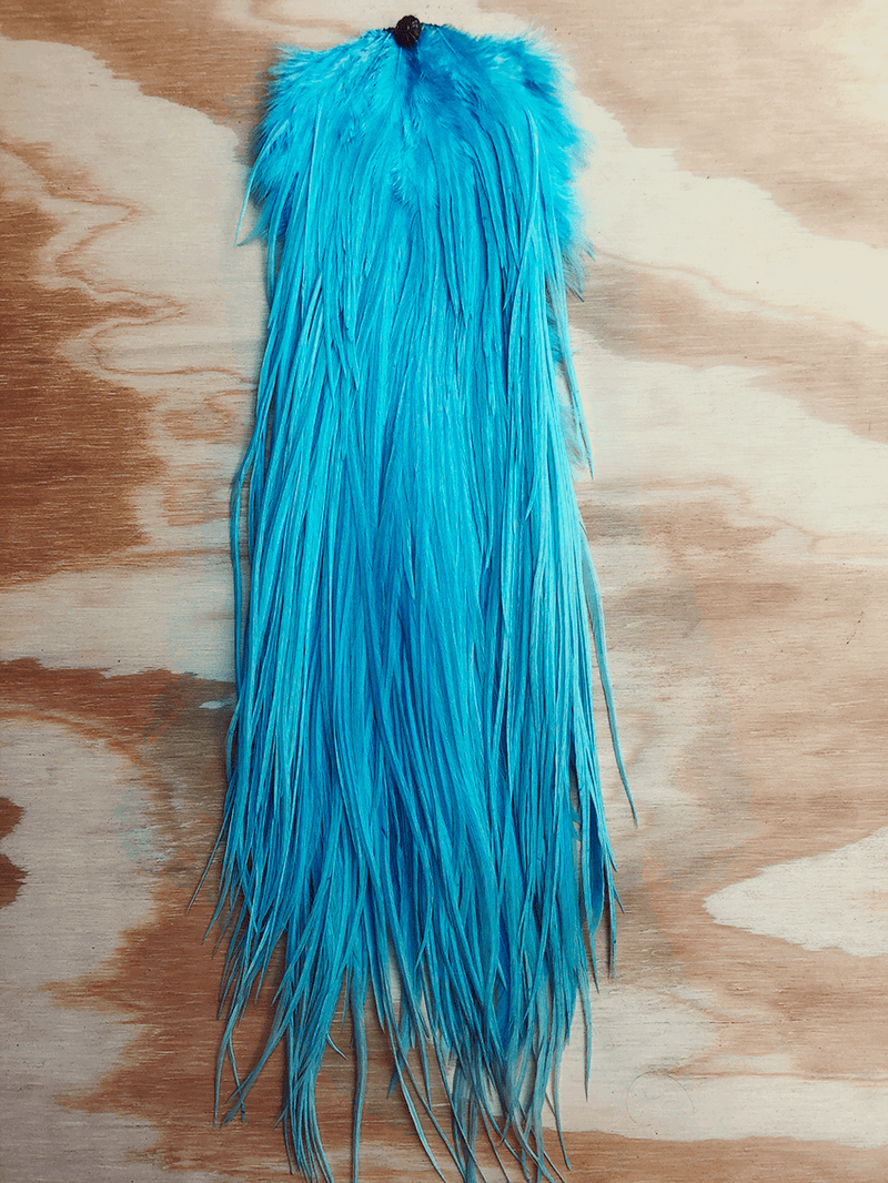 Boho Hair Accessories 10 Feather Hair Extensions Turquoise Blue Hair  Feathers Diy Kit Beads Blue Rooster Feather Extensions Ombre Turquoise 