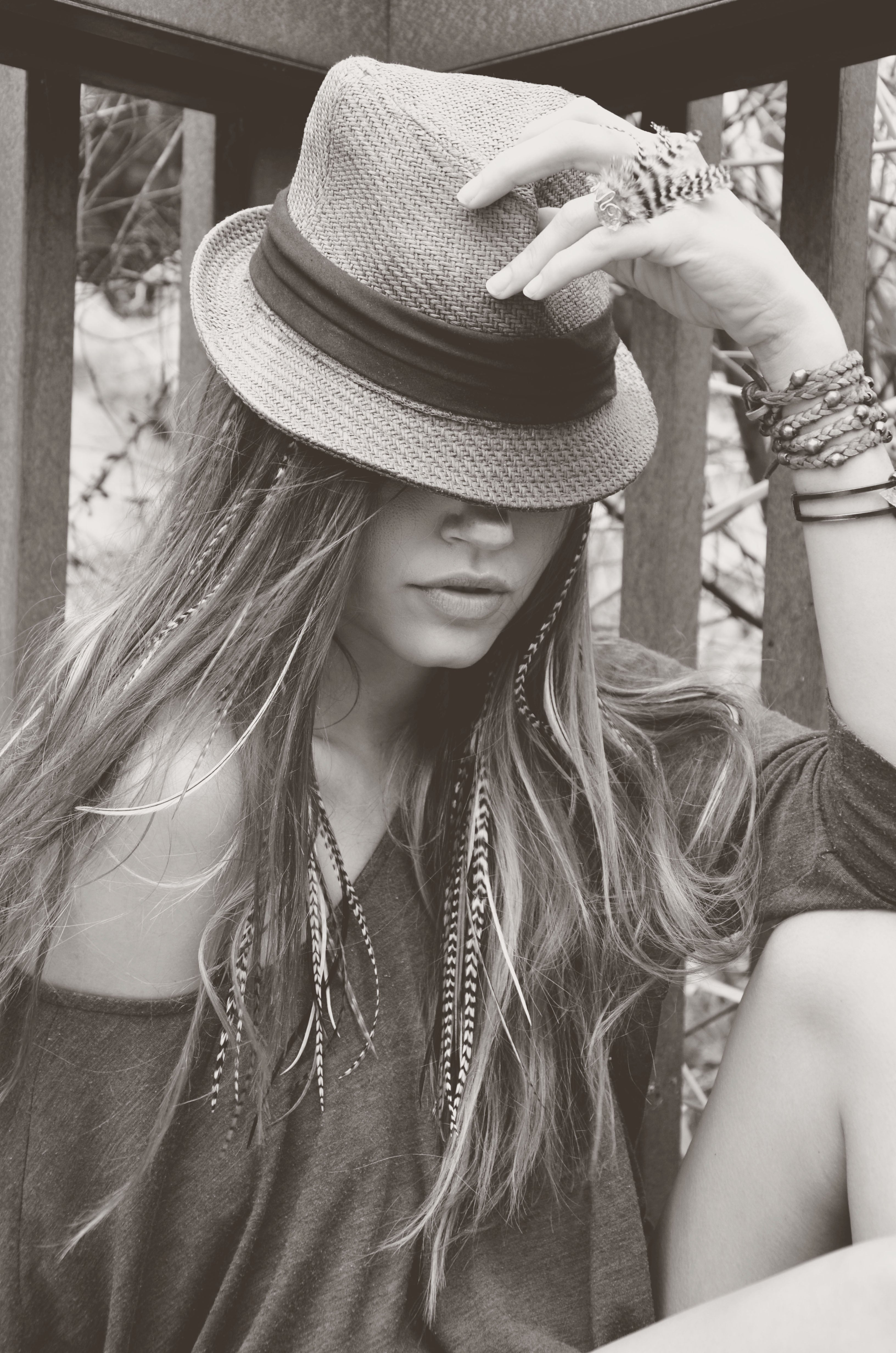 clip in feather extensions