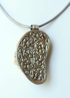 raw quartz crystal necklace