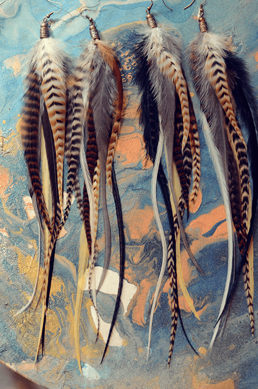 Feather Earrings