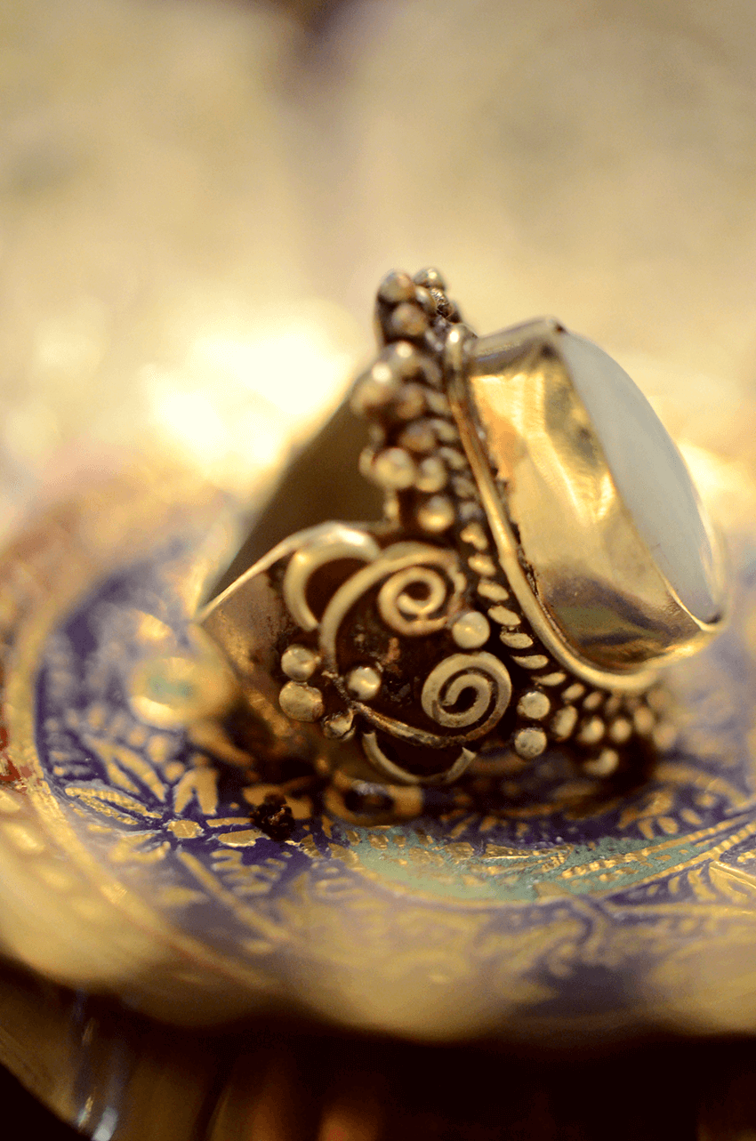 moonstone ring