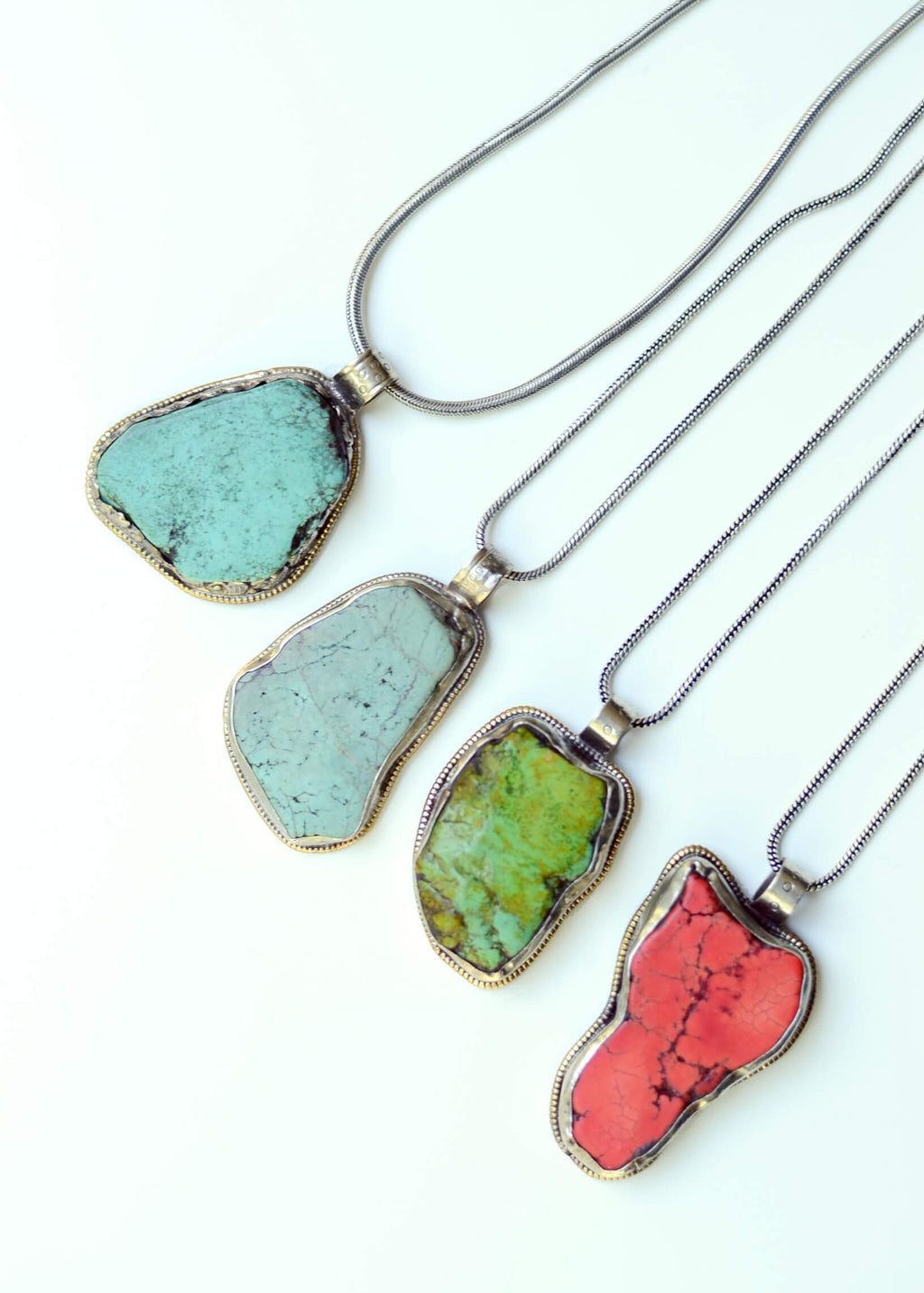 nepal turquoise necklace