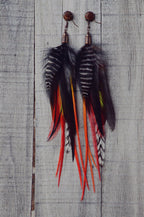 Starfire Feather Earrings