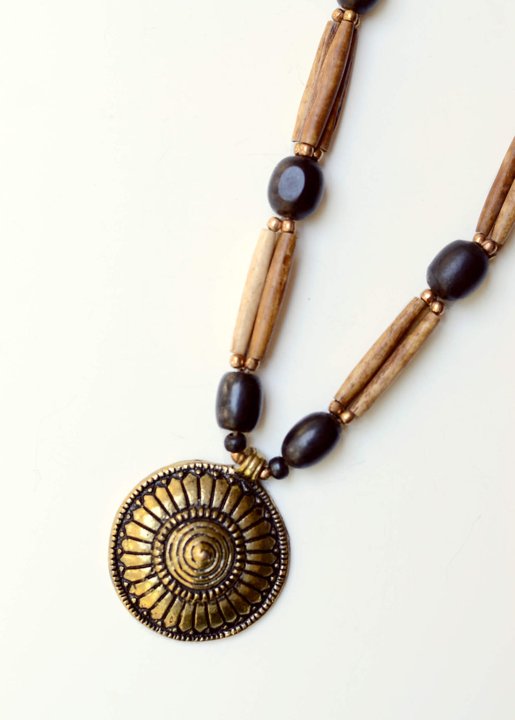 Wooden Amulet Necklace